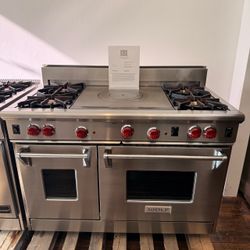 Wolf 48” Gas Professional Range - French Top
