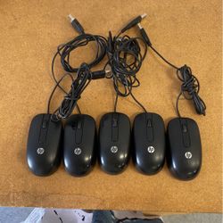 Hp Usb Optical Mouse 5 Quantities