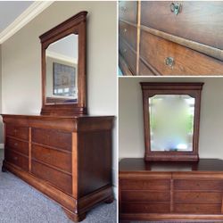 National Mount Airy King Sleigh Bedroom Set 