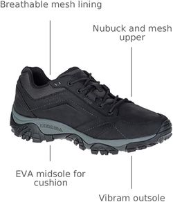 Brand new in box Merrell Mens Moab Adventure LaceHiking Shoe size 8.5