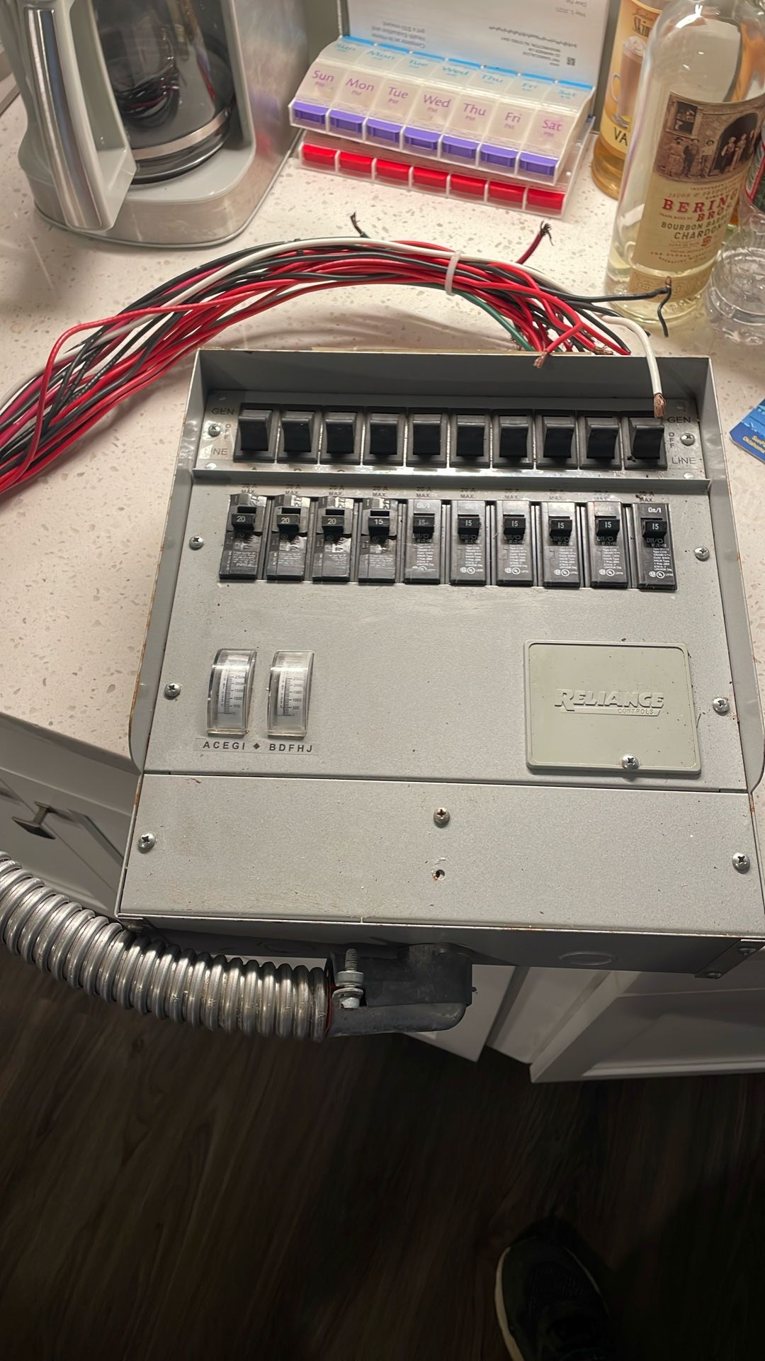 Portable Generator Transfer Switch