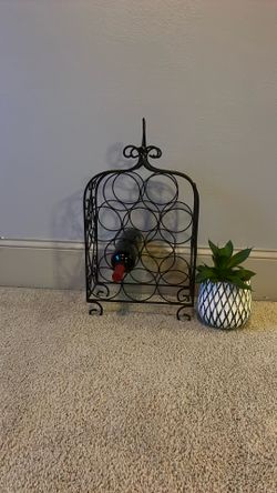 Metal Wine Rack