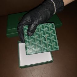 GOYARD VICTOIRE WALLET - Green
