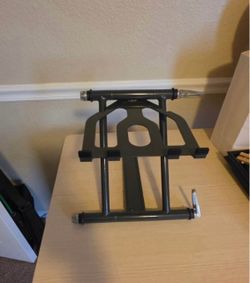 Metal laptop, stand riser