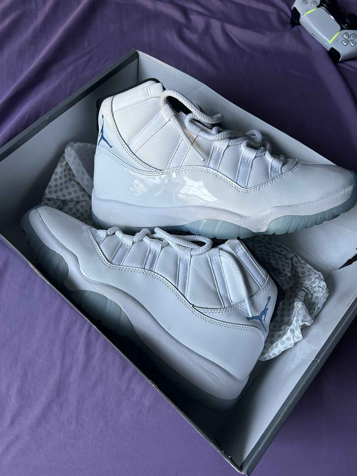 Legend Blue Jordan 11s