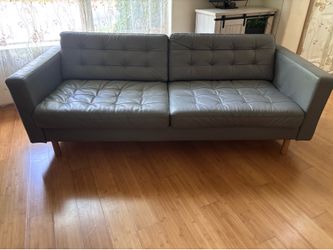 Ikea Morabo 3- seat Grann/Bomstad Gray-Green coated leather
