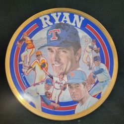 Nolan Ryan commemorative plate