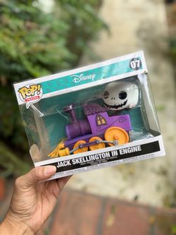Funko Pop Trains Jack Skellington in Engine #07