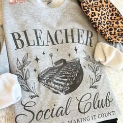 Bleacher Social Club Tshirt Or Crew