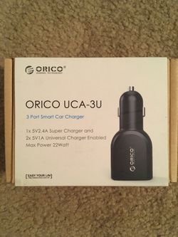 ORICO UCA-3U 3-Port Smart Car Charger