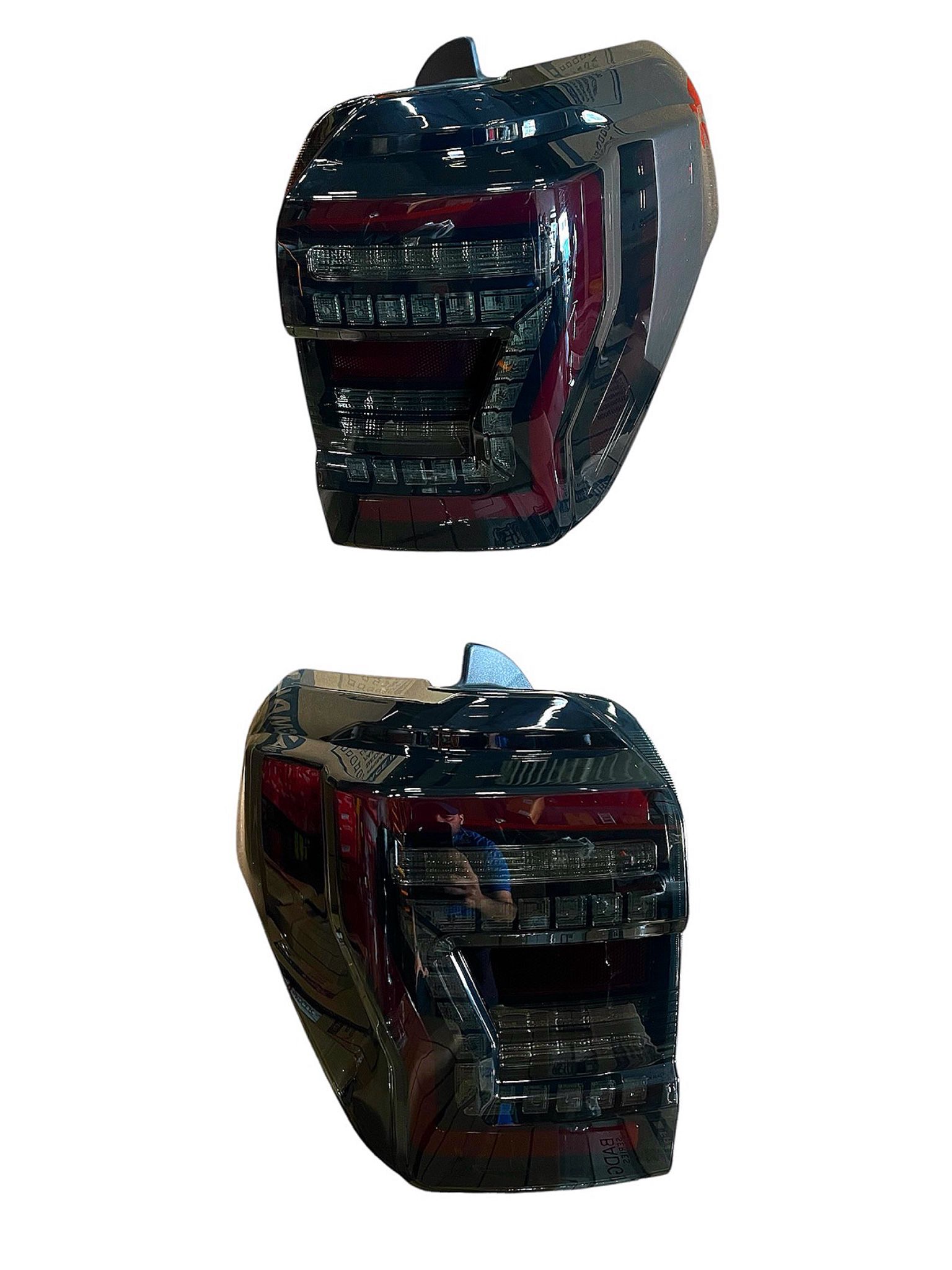 For 10-23 Toyota 4Runner Tail Lights Smoke LED 