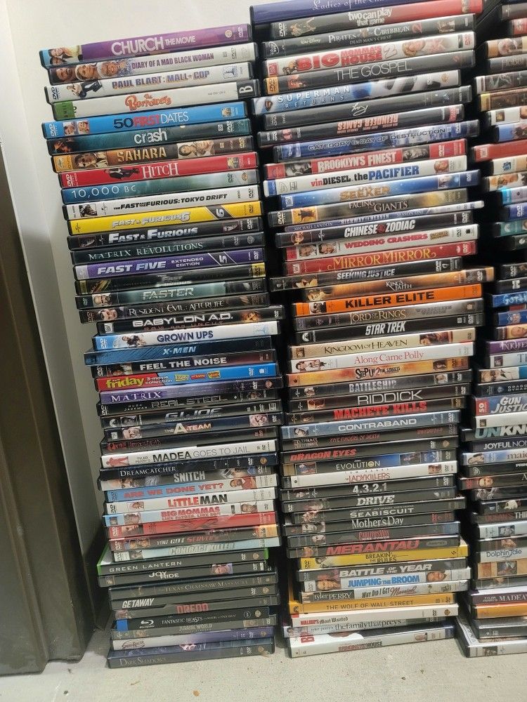 Movies 1.00 Each
