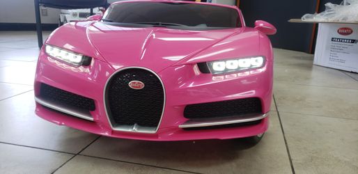 Bugatti chiron limited edition kids ride on with remote control