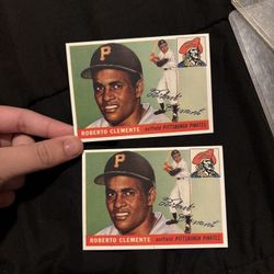Roberto Clemente 1955 rookie card 