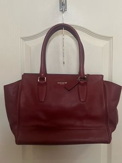 Authentic Coach Purse - Burgandy
