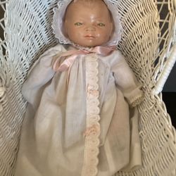 Antique Grace Putnam Bye Lo Baby Doll