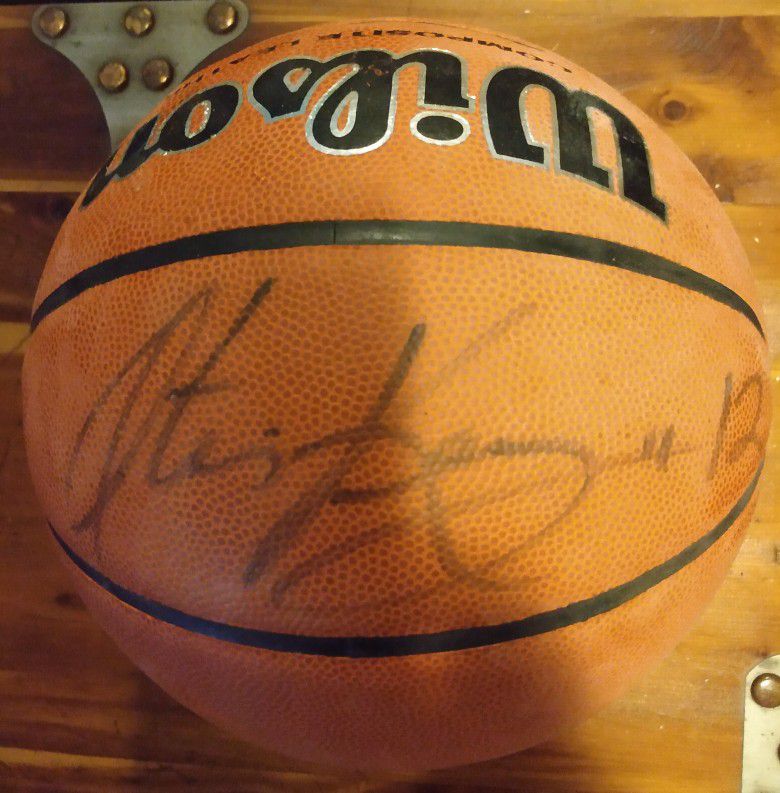 Globetrotter Signed Basketball 