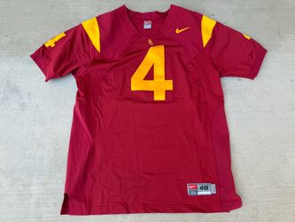 Nike Team USC Trojans Jersey #4 Size 48 Stitched