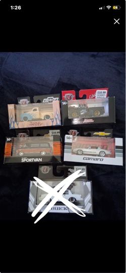M2 Machines Die-Cast Car Lot of 5