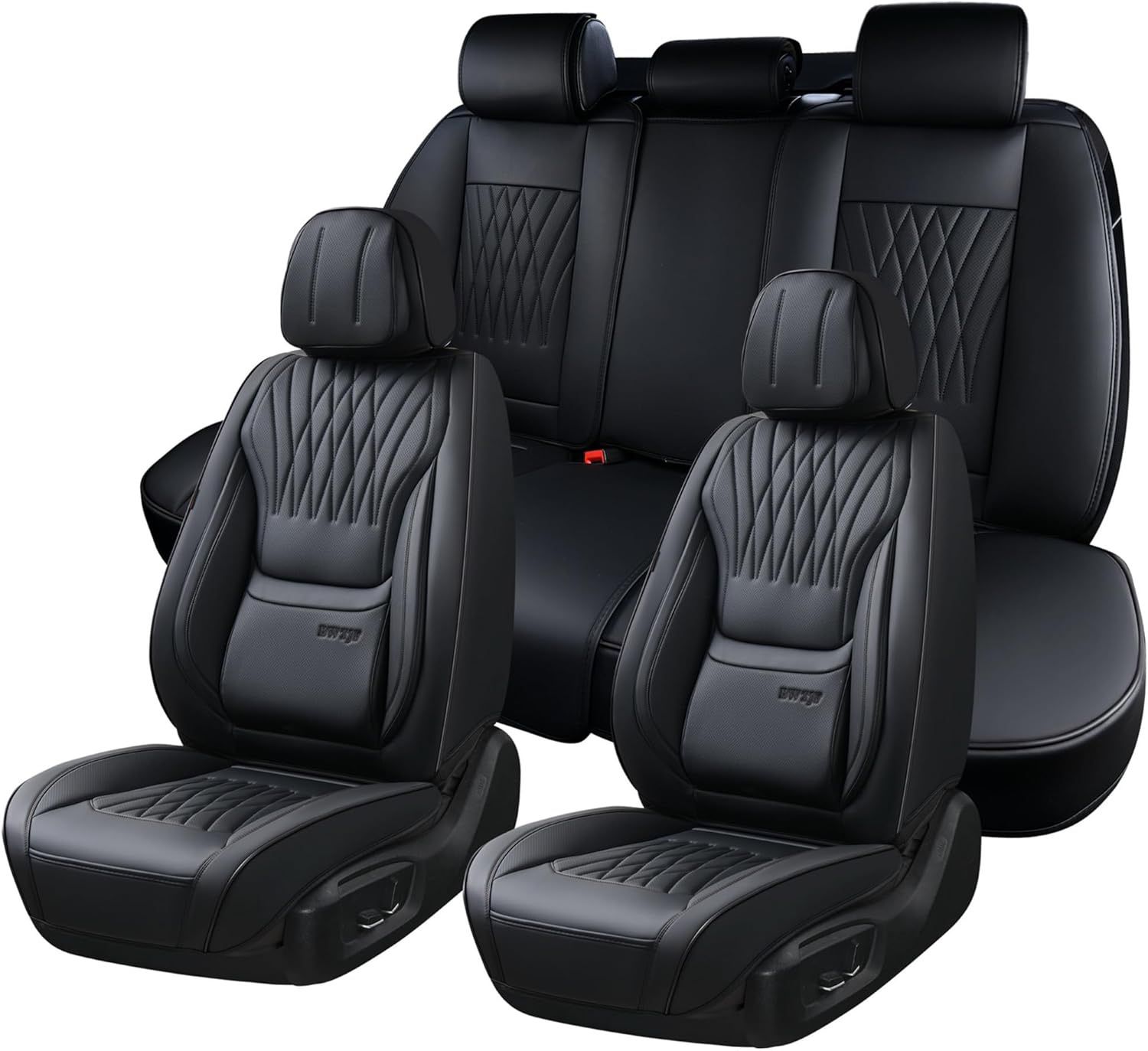 New Full Set Car Seat Covers (Gray)