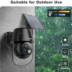 NEW SOLAR SECURITY CAMERA WIRELESS 