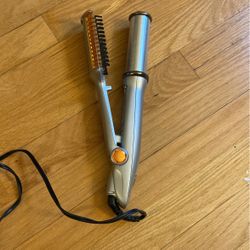 Instyler Rotating Hot Iron Hair Straightener Brush IS-1001 with Guard