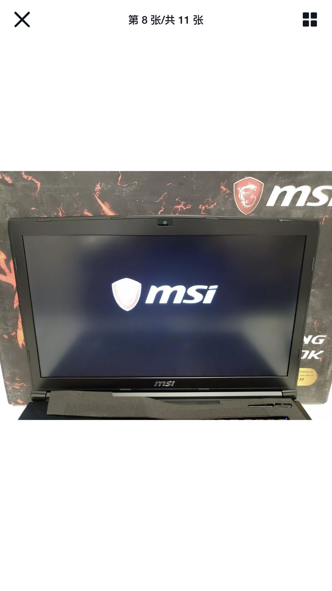 Gaming Laptop Msi Gl72MX 17.3 I7 16G Gtx1050