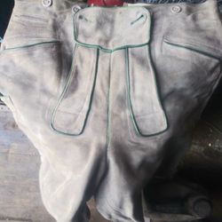 Iron Workers Leather Shorts