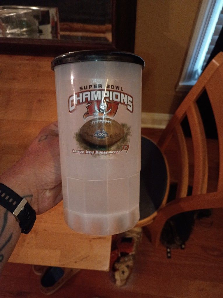 Tampa Bay Super Bowl Memorabilia Cup