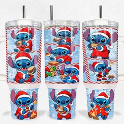 Stitch Christmas 40oz Tumbler