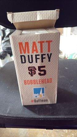 Matt Duffy Giants Bobblehead
