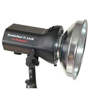 2 Photogenic studiomax II Strobe Monolight Flash 320B and 160