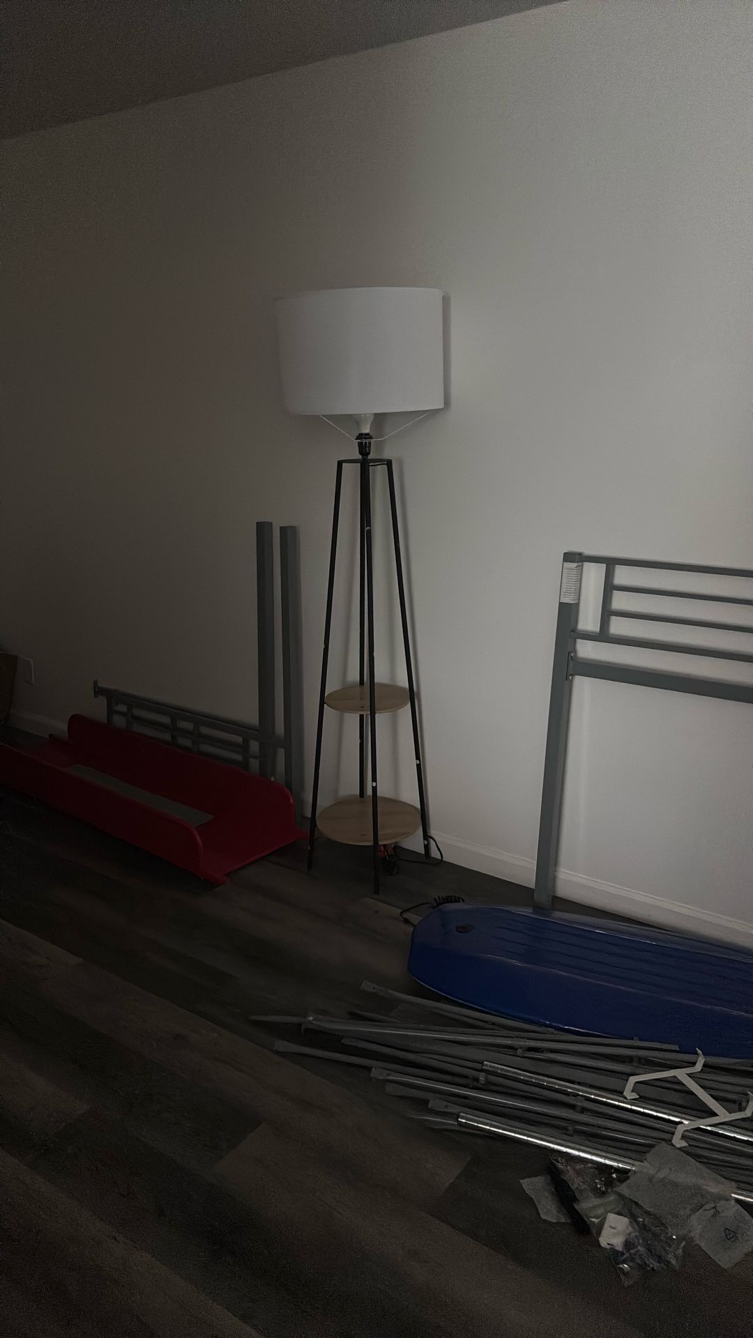 Lamp With Shelves