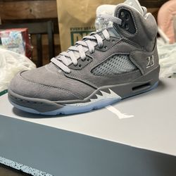 Jordan 5 Wolf Gray 9.5M