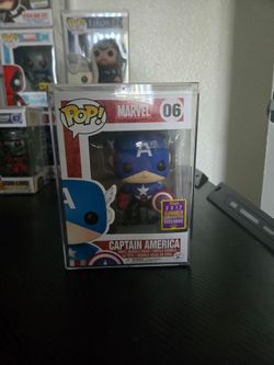 Funko Pop! Marvel Captain America #06 2017 Summer Convention Exclusive