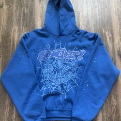 Sp5der Rhinestone Punk V2 Hoodie