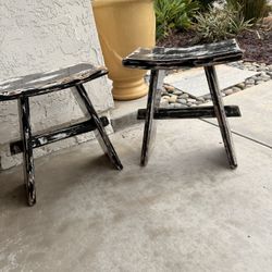 Stools X 2 From Palacek 