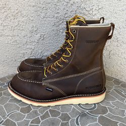 WORK BOOTS DURADERO 1826 SOFT TOE WATERPROOF SIZE 11 MENS