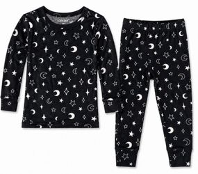 Cat & Jack Baby 18M Moon Star Plush Pajama Set NWT