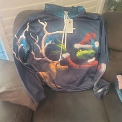 Grinch Hoodie- Size 3xl