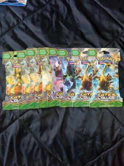 XY Fates Collide Pokemon Sleeved Packs