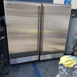 71" SUB-ZERO COLUMNS REFRIGERATOR AND FREEZER 