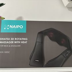 Naipo back and neck massager with heat $30 for Sale in Brooklyn, NY -  OfferUp