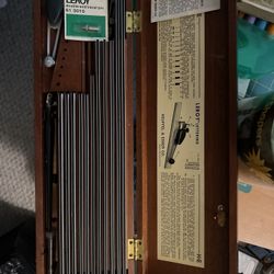 Vintage K&E Leroy Lettering Set w/Wooden Box 