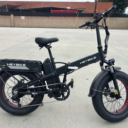 Heybike Mars 2.0 Foldable Electric Bicycle 750w Motor 28MPH Max Speed 45 Miles Range