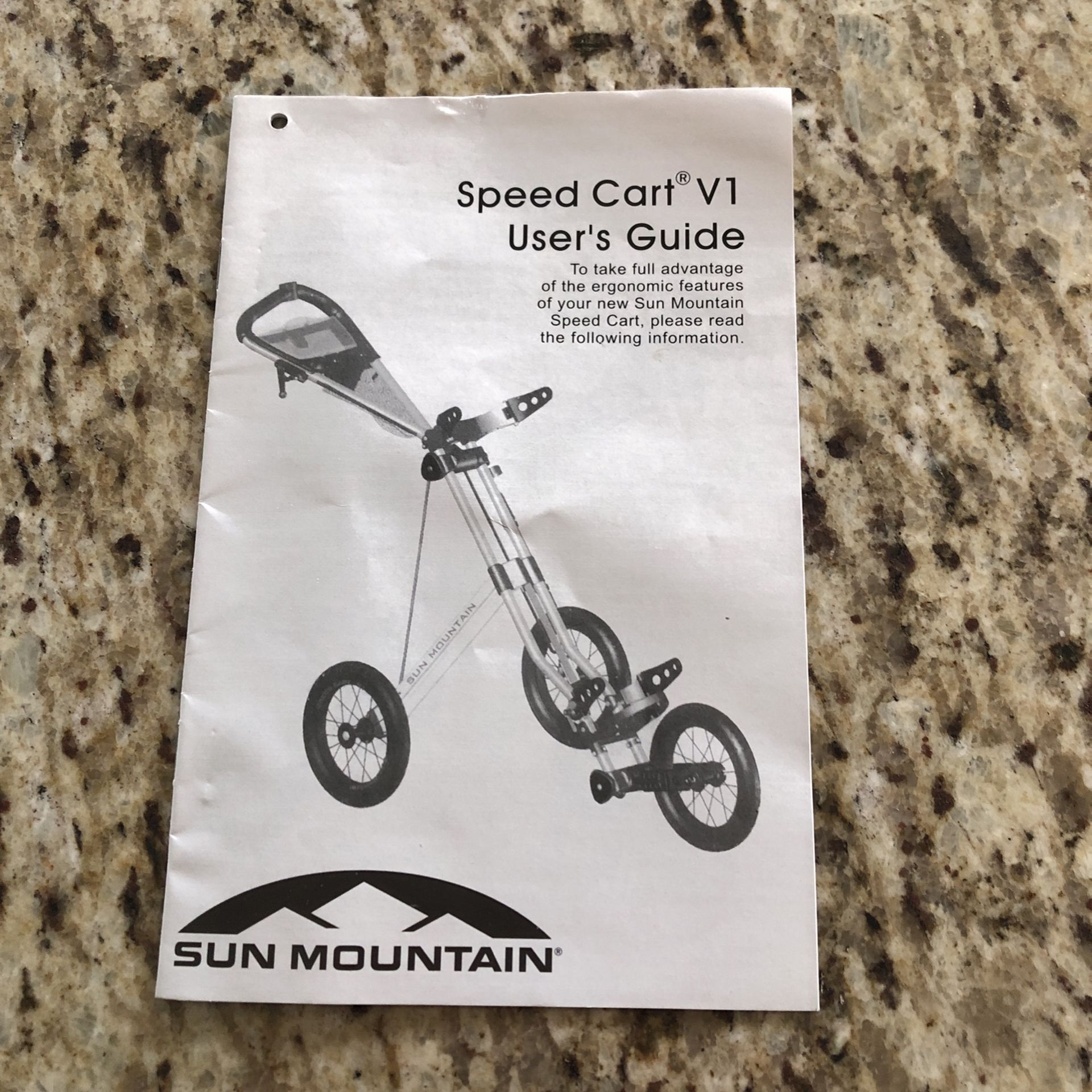 Two Sun Mountain 3 Wheel Speed Carts V 1