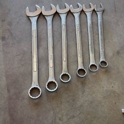 Wrenches Set 6 Pcs 1-3/8 Thru 2 Inch 
