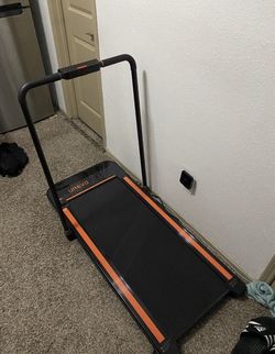 UREVO 2 in 1 Under Desk Treadmill, 2.5HP Folding Electric Treadmill Walking