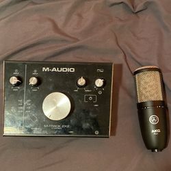 XLR Mic With Interface 