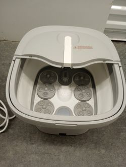 Foot Spa Massager With Heat Collapsible Electric Shiatsu 